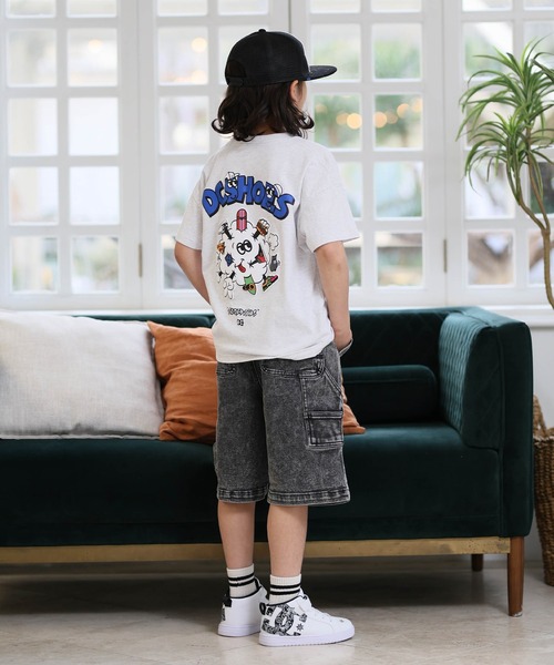 DC(ディーシー)の「DC/ディーシー 半袖 Tシャツ 26 KD RUSH ABOUT SS YST262509(Tシャツ/カットソー・キッズ・ブラック/グレー/オレンジ・120cm/130cm/150cm/160cm/140cm)」の14枚目の写真
