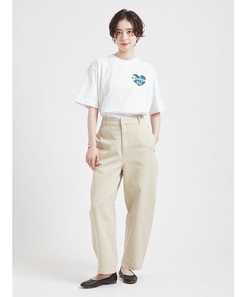 Barbour（バブアー）の「MaureenデザインTシャツ（レディース）（Tシャツ/カットソー・レディース・ホワイト・SMALL/MEDIUM）」の9枚目の写真