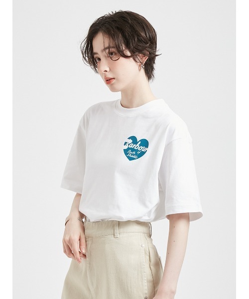 Barbour（バブアー）の「MaureenデザインTシャツ（レディース）（Tシャツ/カットソー・レディース・ホワイト・SMALL/MEDIUM）」の5枚目の写真