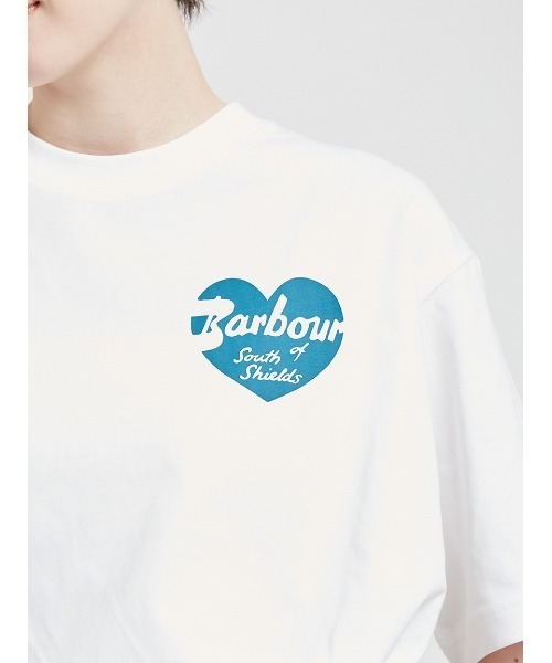 Barbour（バブアー）の「MaureenデザインTシャツ（レディース）（Tシャツ/カットソー・レディース・ホワイト・SMALL/MEDIUM）」の2枚目の写真