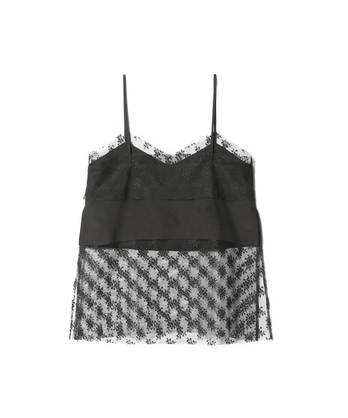 ESTNATION（エストネーション）の「UNUS / Lace Camisole（キャミソール・レディース・ホワイト/ブラック・FREE）」の5枚目の写真