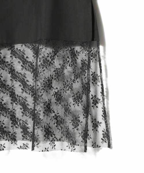 ESTNATION（エストネーション）の「UNUS / Lace Camisole（キャミソール・レディース・ホワイト/ブラック・FREE）」の7枚目の写真