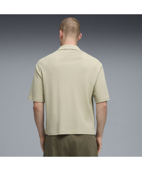 PUMA(プーマ)の「PUMA プーマ メンズ ワードローブ ESS ワッフル ボクシー 半袖 シャツ(その他トップス・メンズ・ブラック×レッド/グレー・SMALL/MEDIUM/X-LARGE/XX-LARGE/LARGE)」の3枚目の写真