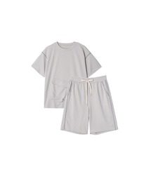 U:UME（ユーム）の「Sheer Loose Casual Set-Up（セットアップ）」