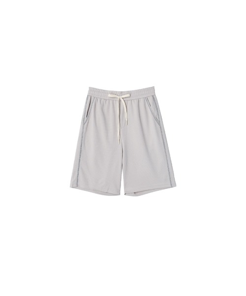 U:UME（ユーム）の「Sheer Loose Casual Set-Up（セットアップ・メンズ・ライトグレー/グレー・LARGE）」の15枚目の写真