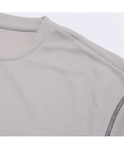 U:UME（ユーム）の「Sheer Loose Casual Set-Up（セットアップ・メンズ・ライトグレー/グレー・LARGE）」の8枚目の写真