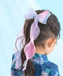 Lycee mine（リセマイン）の「オーロラビックリボンヘアクリップ（バレッタ/ヘアクリップ）」