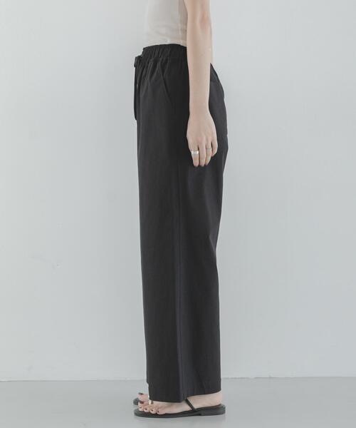 URBAN RESEARCH Sonny Label(アーバンリサーチサニーレーベル)の「ハイスペイージーセミワイドパンツ(その他パンツ・レディース・ブラック/アイボリー/ベージュ・36/38)」の21枚目の写真