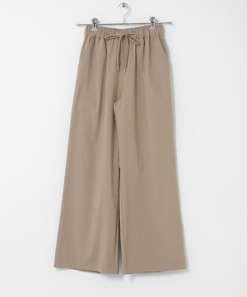 URBAN RESEARCH Sonny Label(アーバンリサーチサニーレーベル)の「ハイスペイージーセミワイドパンツ(その他パンツ・レディース・ブラック/アイボリー/ベージュ・36/38)」の17枚目の写真