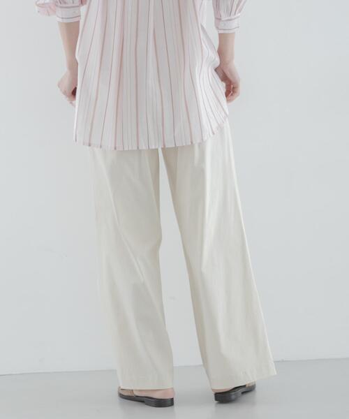 URBAN RESEARCH Sonny Label(アーバンリサーチサニーレーベル)の「ハイスペイージーセミワイドパンツ(その他パンツ・レディース・ブラック/アイボリー/ベージュ・36/38)」の21枚目の写真