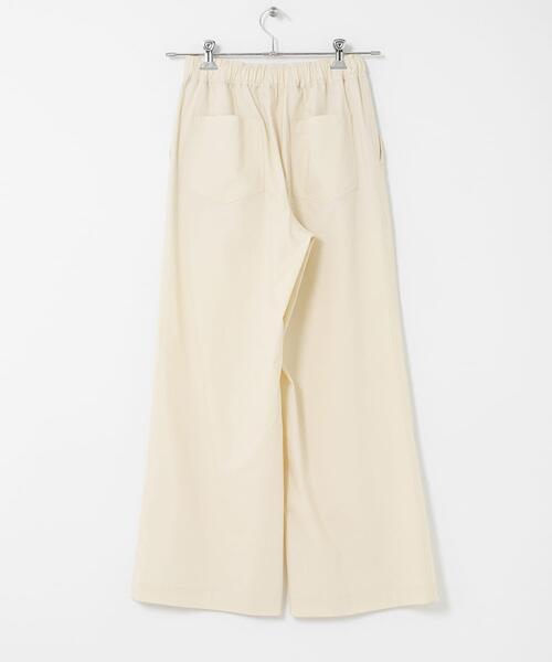 URBAN RESEARCH Sonny Label(アーバンリサーチサニーレーベル)の「ハイスペイージーセミワイドパンツ(その他パンツ・レディース・ブラック/アイボリー/ベージュ・36/38)」の9枚目の写真