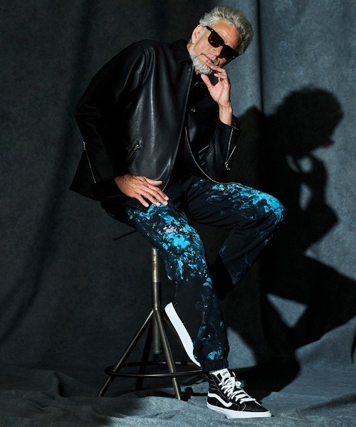ACANTHUS(アカンサス)の「mj11561-Leather Collor Riders Jacket レザーカラーライダースジャケット(L2602)(ライダースジャケット・メンズ・ブラック/キャメル・XL/L/M/S)」の11枚目の写真