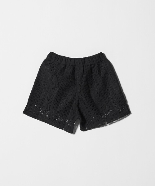 green label relaxing(グリーンレーベルリラクシング)の「レース ショートパンツ / キッズ 100cm-130cm(その他パンツ・キッズ・オフホワイト/ブラック・110cm/130cm/100cm/120cm)」の11枚目の写真