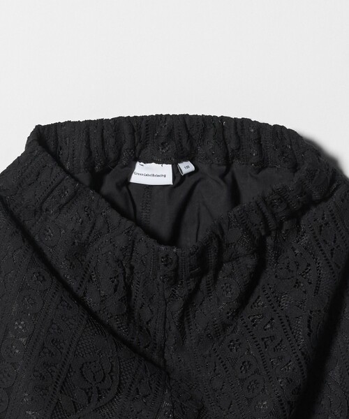 green label relaxing(グリーンレーベルリラクシング)の「レース ショートパンツ / キッズ 100cm-130cm(その他パンツ・キッズ・オフホワイト/ブラック・110cm/130cm/100cm/120cm)」の14枚目の写真