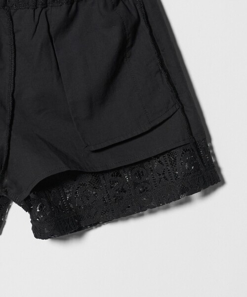 green label relaxing(グリーンレーベルリラクシング)の「レース ショートパンツ / キッズ 100cm-130cm(その他パンツ・キッズ・オフホワイト/ブラック・110cm/130cm/100cm/120cm)」の16枚目の写真