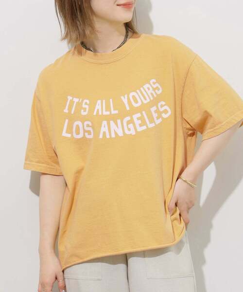 THE DAY ON THE BEACH（ザデイオンザビーチ）の「《追加》別注【THE DAY ON THE BEACH】カットオフTシャツ（Tシャツ/カットソー・レディース・マルーン/コバルトブルー/ブラックミックス/ホワイト系その他/ライトグレー/ブラウン・FREE）」の6枚目の写真