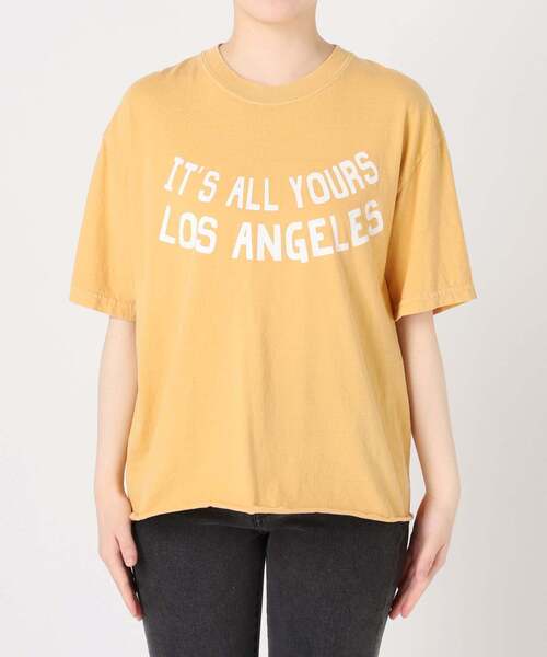 THE DAY ON THE BEACH（ザデイオンザビーチ）の「《追加》別注【THE DAY ON THE BEACH】カットオフTシャツ（Tシャツ/カットソー・レディース・マルーン/コバルトブルー/ブラックミックス/ホワイト系その他/ライトグレー/ブラウン・FREE）」の22枚目の写真
