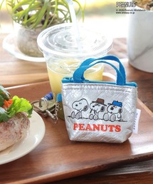 PEANUTS（ピーナッツ）の「【PEANUTS×BAYFLOW】ミニＴトートキーチャーム（キーホルダー）」