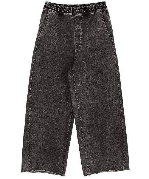 LUXSTYLE(ラグスタイル)の「イージー裏毛カットデニムスウェットパンツ(デニムパンツ・メンズ・グレー/ブラック・M/L)」の12枚目の写真