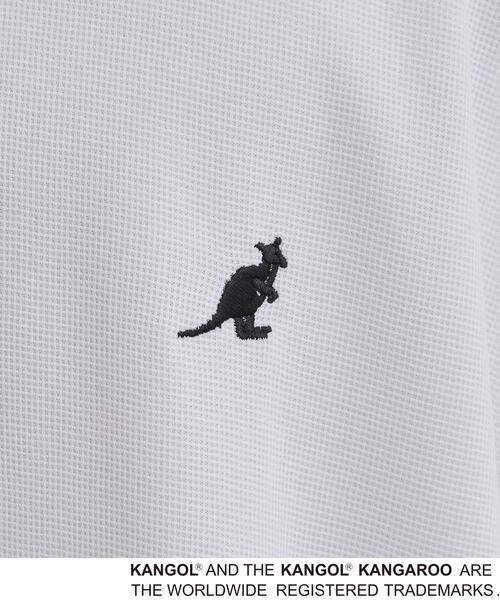 tk.TAKEO KIKUCHI(ティーケータケオキクチ)の「KANGOL ワンポイントTシャツ(Tシャツ/カットソー・メンズ・ホワイト/ブラック/ダークオリーブ・02/03/04)」の12枚目の写真