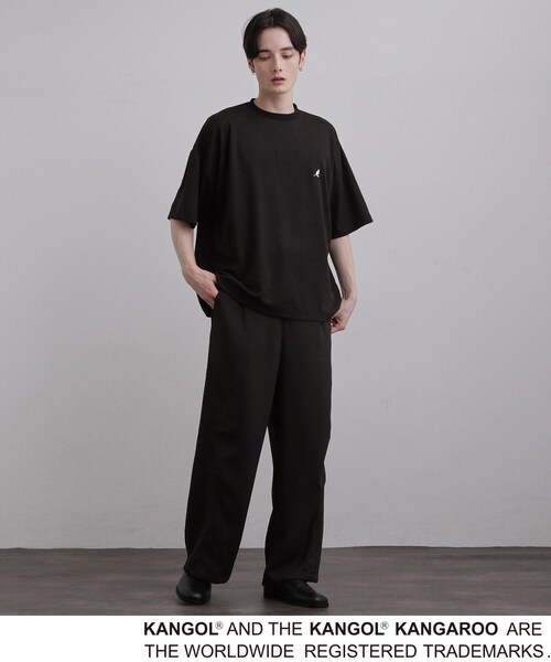tk.TAKEO KIKUCHI(ティーケータケオキクチ)の「KANGOL ワンポイントTシャツ(Tシャツ/カットソー・メンズ・ホワイト/ブラック/ダークオリーブ・02/03/04)」の15枚目の写真