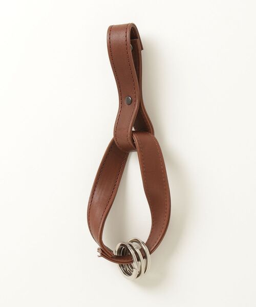 20/80(テゥエンティーエイティー)の「【20/80】トゥエンティーエイティー/ TOCHIGI LEATHER BIG KIHEI KEY RING(キーケース/キーアクセサリー・メンズ・ブラウン・FREE)」の1枚目の写真