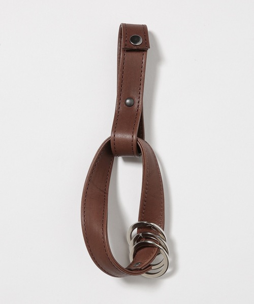 20/80(テゥエンティーエイティー)の「【20/80】トゥエンティーエイティー/ TOCHIGI LEATHER BIG KIHEI KEY RING(キーケース/キーアクセサリー・メンズ・ブラウン・FREE)」の3枚目の写真