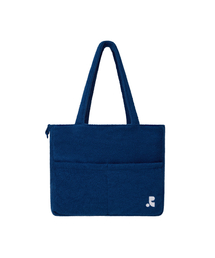 TERRY BEACH BAG - BLUE