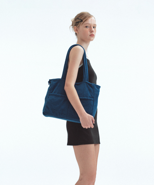 Rest&Recreation（レストアンドレクリエーション）の「TERRY BEACH BAG - BLUE（ショルダーバッグ・レディース・その他・ONE）」の6枚目の写真