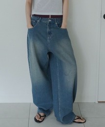 FEKETE | loose wide denim / ヴィンテージワイドデニム(デニムパンツ)