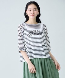 シアークロップドプルオーバー