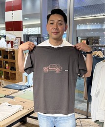 GREEN BOWL（グリーンボウル）の「ロマン【Romon】organic T-shirts(BELOVED CAR)（Tシャツ/カットソー）」