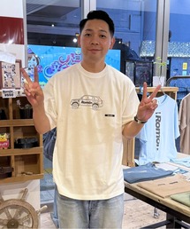 GREEN BOWL（グリーンボウル）の「ロマン【Romon】organic T-shirts(BELOVED CAR)（Tシャツ/カットソー）」