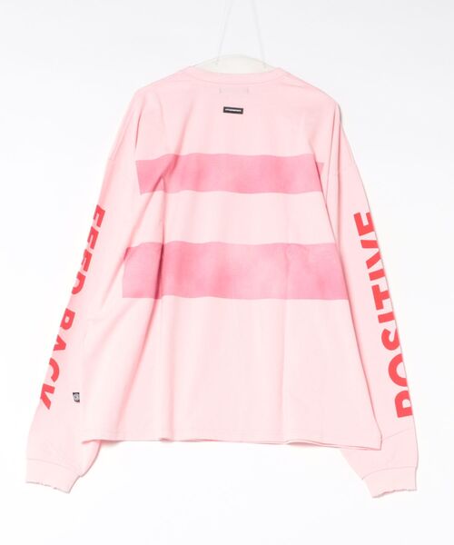 Little sunny bite(リトルサニーバイト)の「littlesunnybite/リトルサニーバイト/graphic long tee(Tシャツ/カットソー・レディース・ホワイト/ピンク/ブラック・M/S)」の20枚目の写真