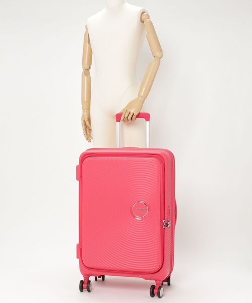 AMERICAN TOURISTER（アメリカンツーリスター）の「アメリカンツーリスター CURIO スピナー68/25 E TSA BO V2 ラズベリー（スーツケース/キャリーバッグ・メンズ・ローズ・M）」の5枚目の写真