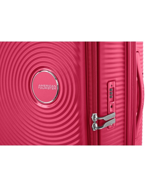 AMERICAN TOURISTER（アメリカンツーリスター）の「アメリカンツーリスター CURIO スピナー68/25 E TSA BO V2 ラズベリー（スーツケース/キャリーバッグ・メンズ・ローズ・M）」の2枚目の写真