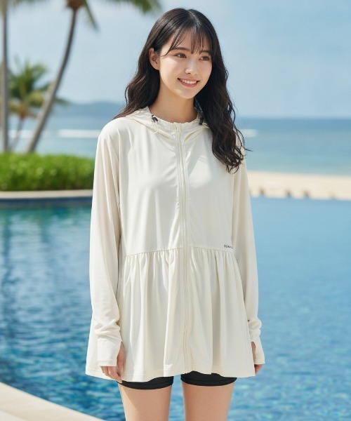 セール】【UVカット・体型カバー・おしゃれ】Ocean Pacific レディース
