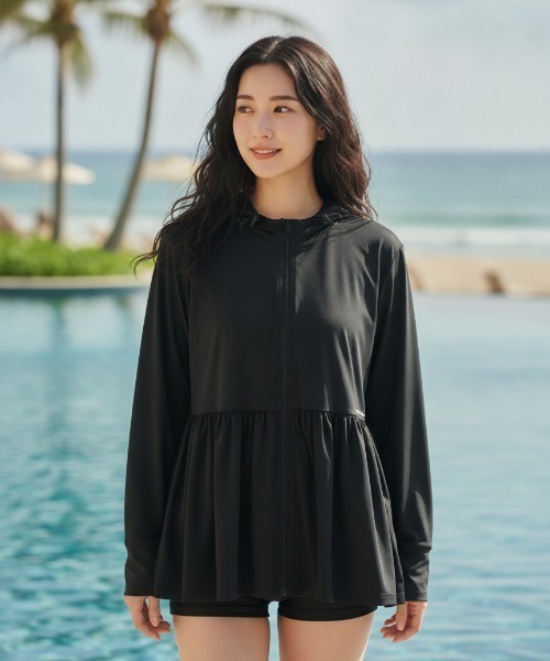 セール】【UVカット・体型カバー・おしゃれ】Ocean Pacific レディース