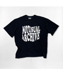ウェイビー ロゴ オーバーサイズ 半袖Tシャツ 4色