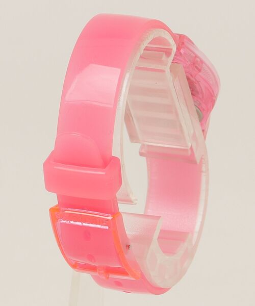 SWATCH(スウォッチ)の「PRISMATICALLY PINK(アナログ腕時計・レディース・クリア・FREE)」の5枚目の写真