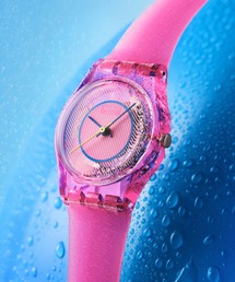 SWATCH（スウォッチ）の「PRISMATICALLY PINK（アナログ腕時計）」