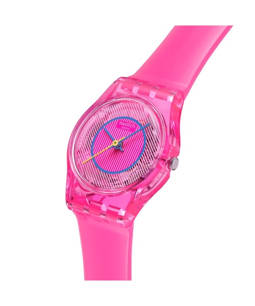 SWATCH(スウォッチ)の「PRISMATICALLY PINK(アナログ腕時計・レディース・クリア・FREE)」の3枚目の写真
