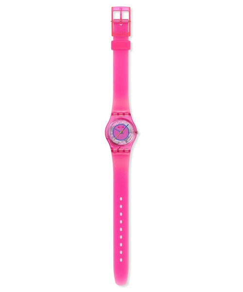 SWATCH(スウォッチ)の「PRISMATICALLY PINK(アナログ腕時計・レディース・クリア・FREE)」の4枚目の写真