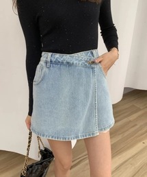 DECORATIVE DENIM SHORT PANTS（デコラティヴデニムショートパンツ）
