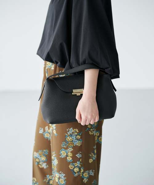 IENA（イエナ）の「《追加2》PUNTI./プンティ MAGNOLIA HAND ハンドバッグ P-011（ハンドバッグ・レディース・ブラック/ブラウン・FREE）」の3枚目の写真