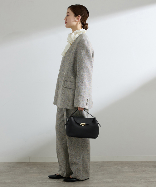 IENA（イエナ）の「《追加2》PUNTI./プンティ MAGNOLIA HAND ハンドバッグ P-011（ハンドバッグ・レディース・ブラック/ブラウン・FREE）」の5枚目の写真