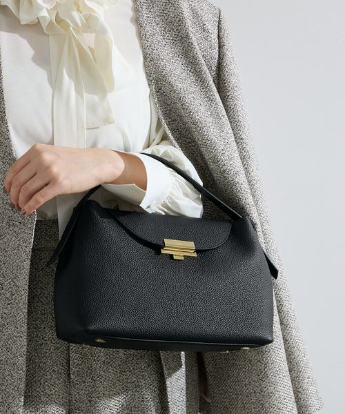 IENA（イエナ）の「《追加2》PUNTI./プンティ MAGNOLIA HAND ハンドバッグ P-011（ハンドバッグ・レディース・ブラック/ブラウン・FREE）」の7枚目の写真