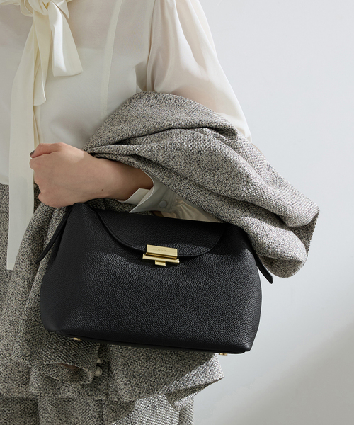 IENA（イエナ）の「《追加2》PUNTI./プンティ MAGNOLIA HAND ハンドバッグ P-011（ハンドバッグ・レディース・ブラック/ブラウン・FREE）」の8枚目の写真