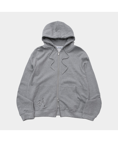 Essential Airelet points sweat oversized coat size — длинный фуджак (grey)