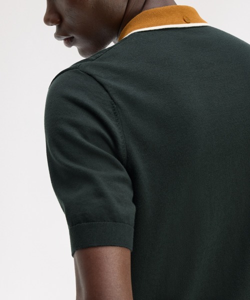 先行予約受付中】Cable Knit Shirt／ケーブルニットシャツ（ポロシャツ